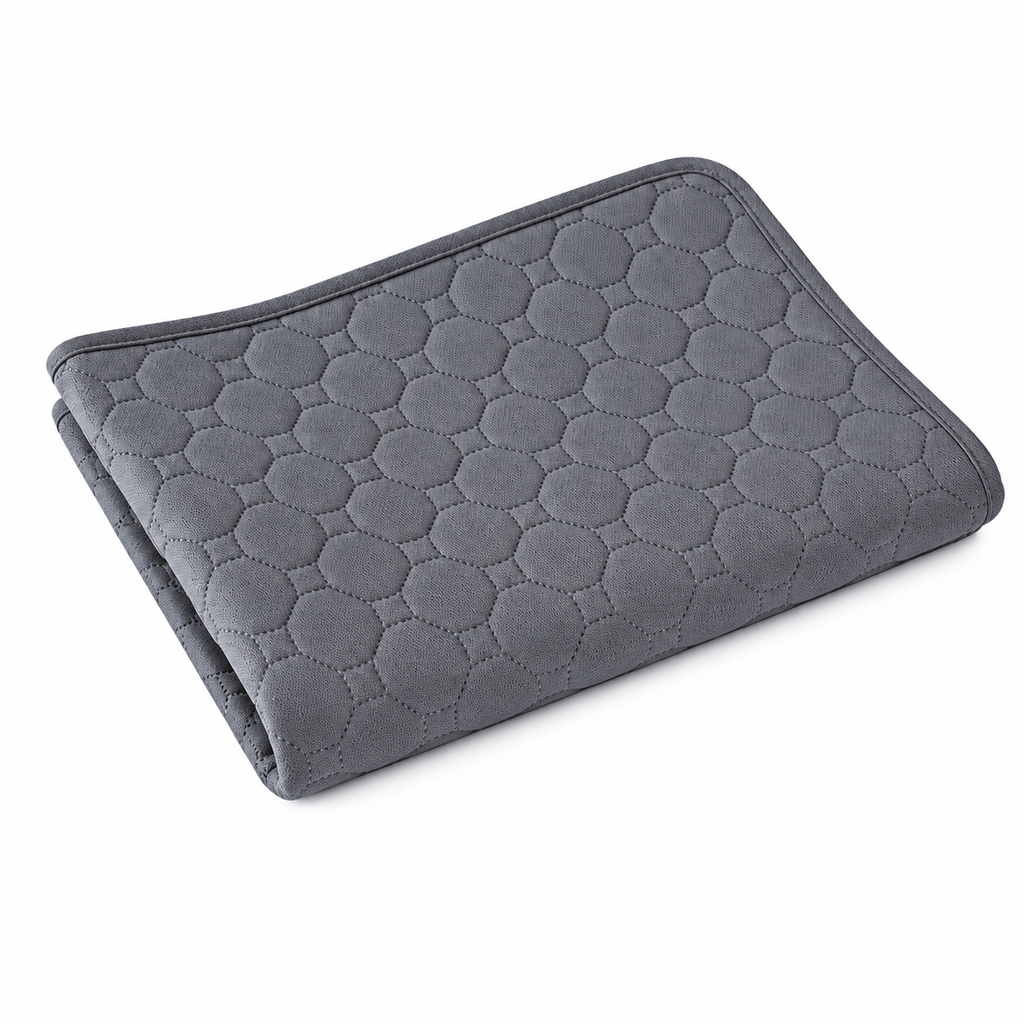 FloorGuard non-slip washable pet mat, Grey, Single